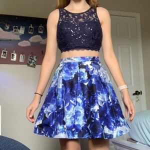 Cute 2 piece homecoming dress!!